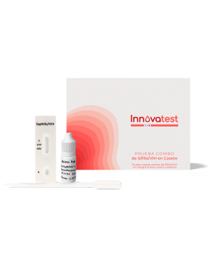 01 Prueba Combo de Sífilis - VIH en Casete Innovatest MEDEINN