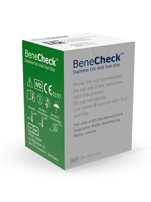 02 MEDEINN Acido urico Benecheck prueba