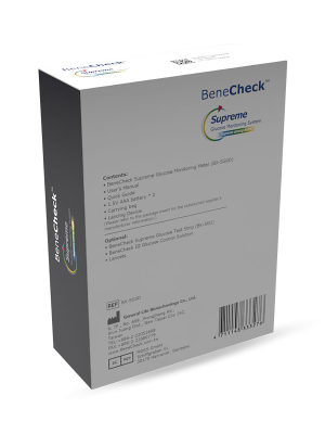 02 Monitor de Glucosa en Sangre BeneCheck - MEDEINN