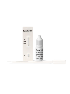 02 Prueba Combo de Sífilis - VIH en Casete Innovatest MEDEINN