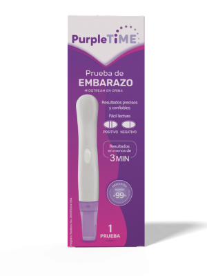 01 Prueba embarazo PURPLETIME MEDEINN
