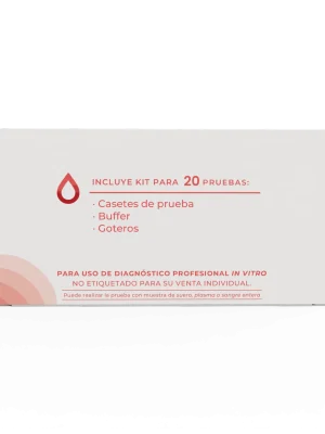 04 Prueba Combo de Sífilis - VIH en Casete Innovatest MEDEINN